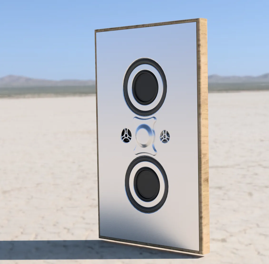 Super Flat Speaker Design